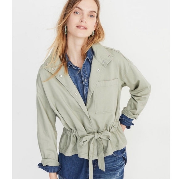 Madewell Jackets & Blazers - MADEWELL Southlake Military Jacket Size 3x